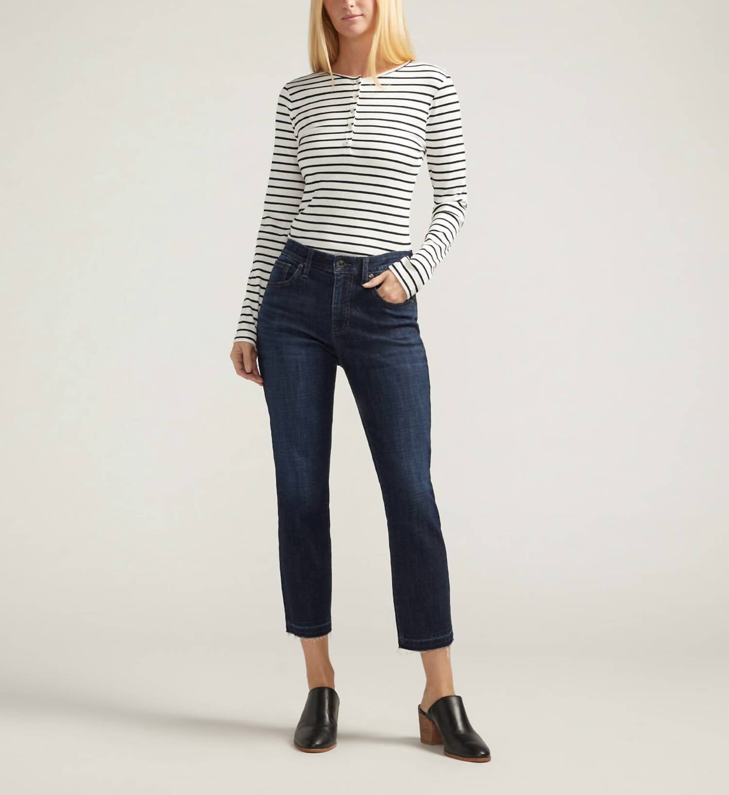 Jag - Carter Mid Rise Girlfriend Jeans