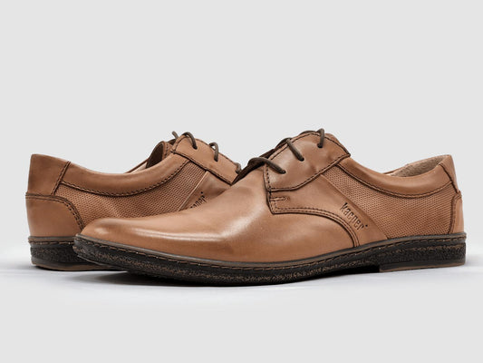 Kcr Group - Men's Essential Leather Dress Shoes