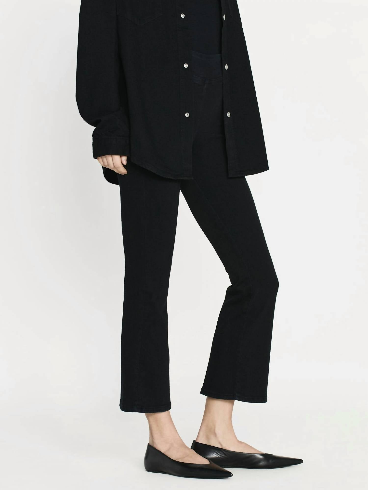 Frame - Jetset Crop Mini Boot Cut Pants