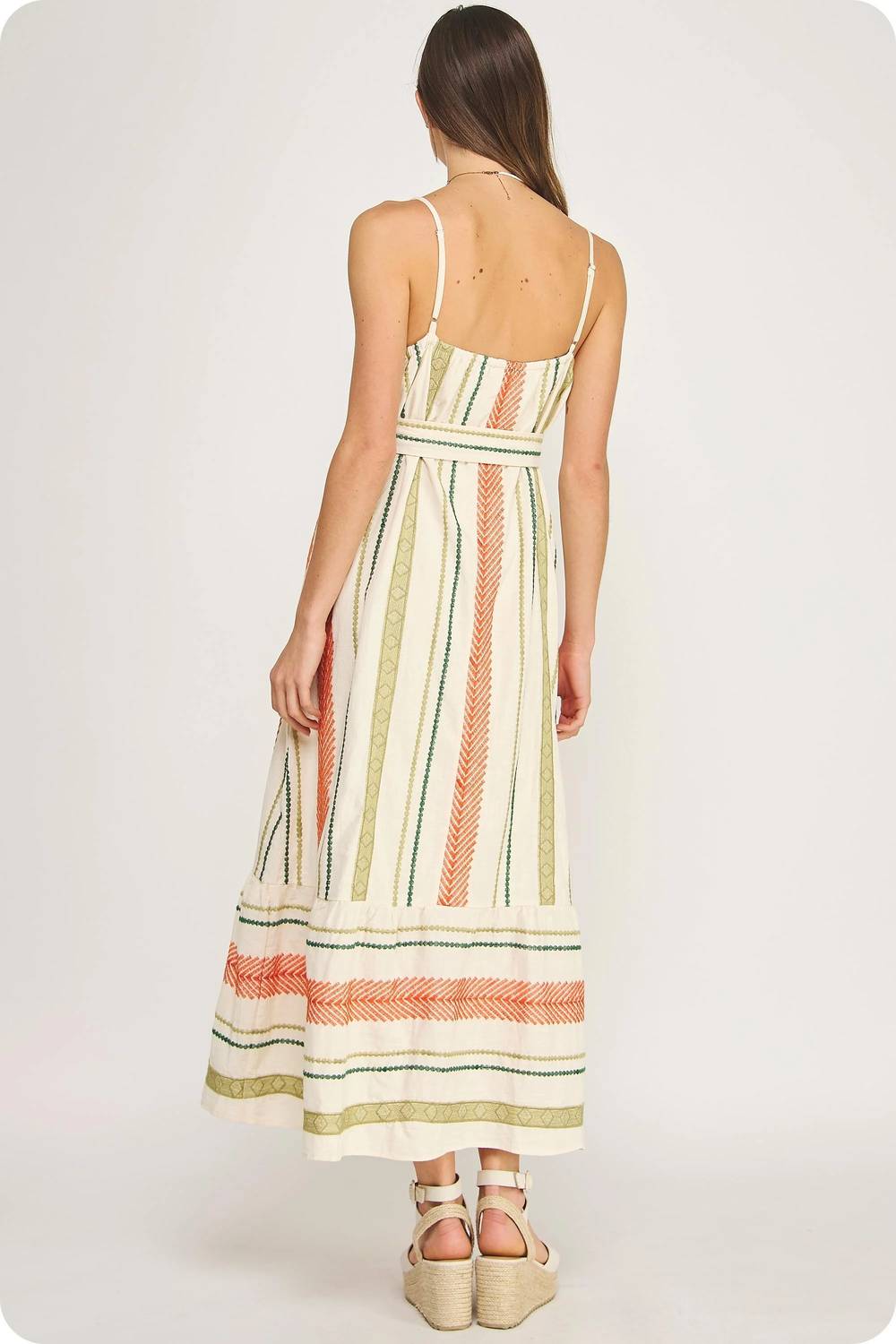 Nyland - Penzance Cotton Embroidered Dress