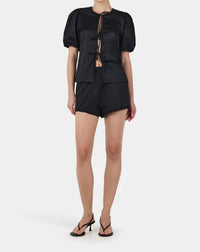Ownley - Marielle Tie-front Blouse