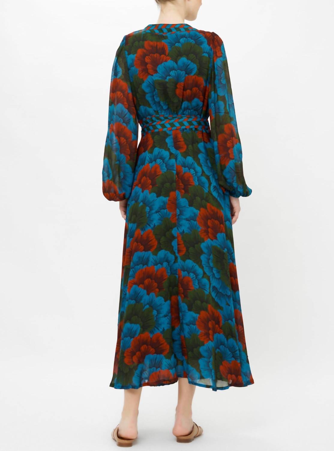 Oliphant - Classic Wrap Maxi Dress