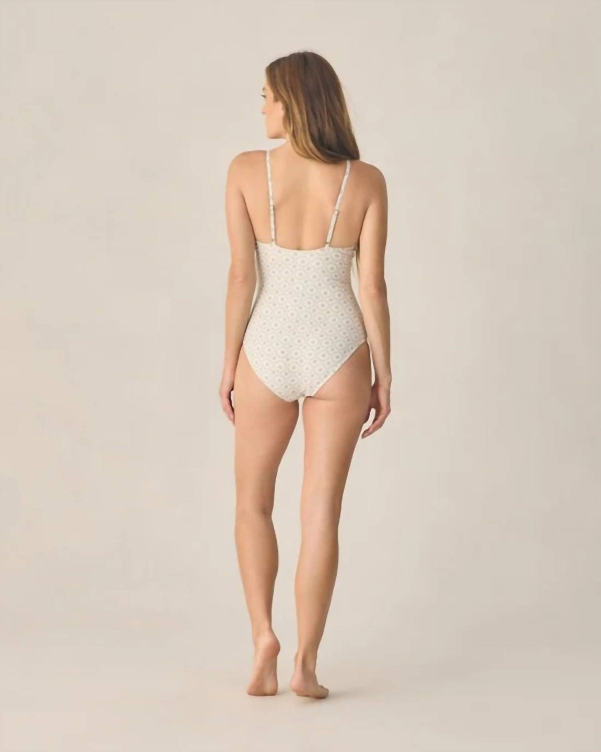Rylee + Cru - Keyhole One-piece Swimsuit