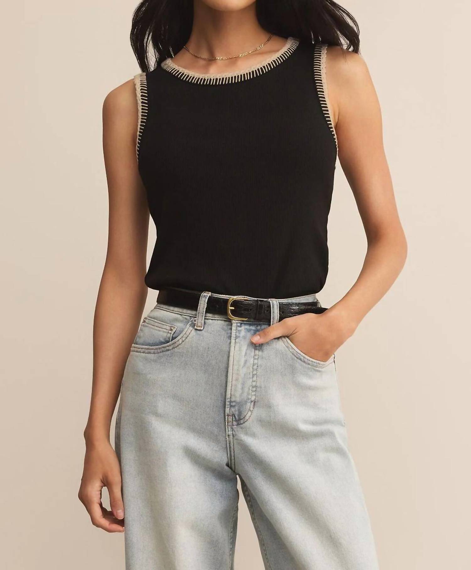 Z Supply - Social Whipstitch Tank Top