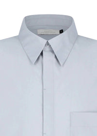 Shop Amomento - Square Pocket Oversized Shirt