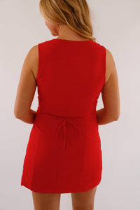 Le Lis - Sleeveless Blazer Mini Dress