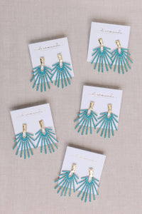 St. Armands Designs Of Sarasota - Women's Sunburst Statement Drop Earrings