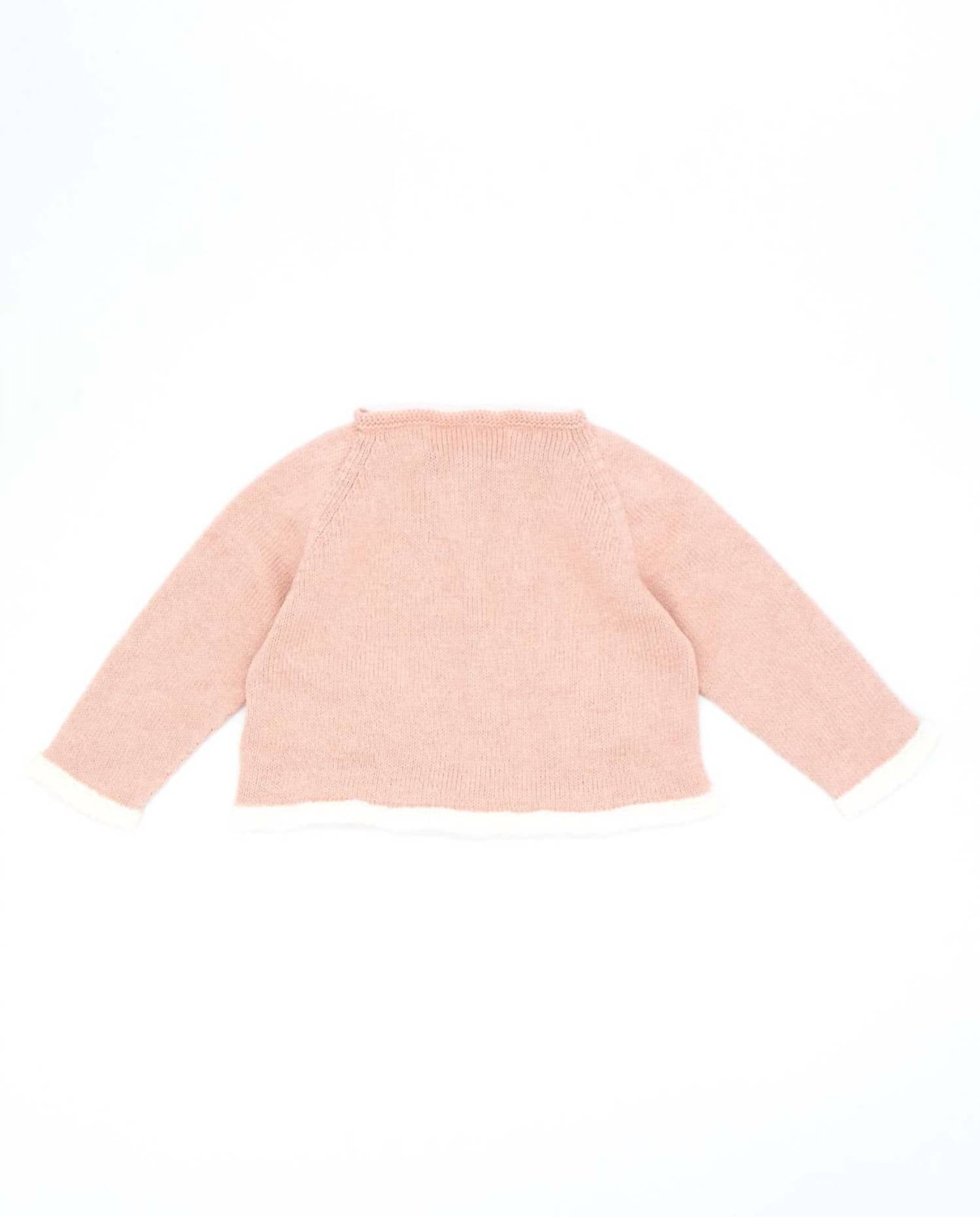 Fina Ejerique Girl's Contrast Jacket in pink - item - alternate view