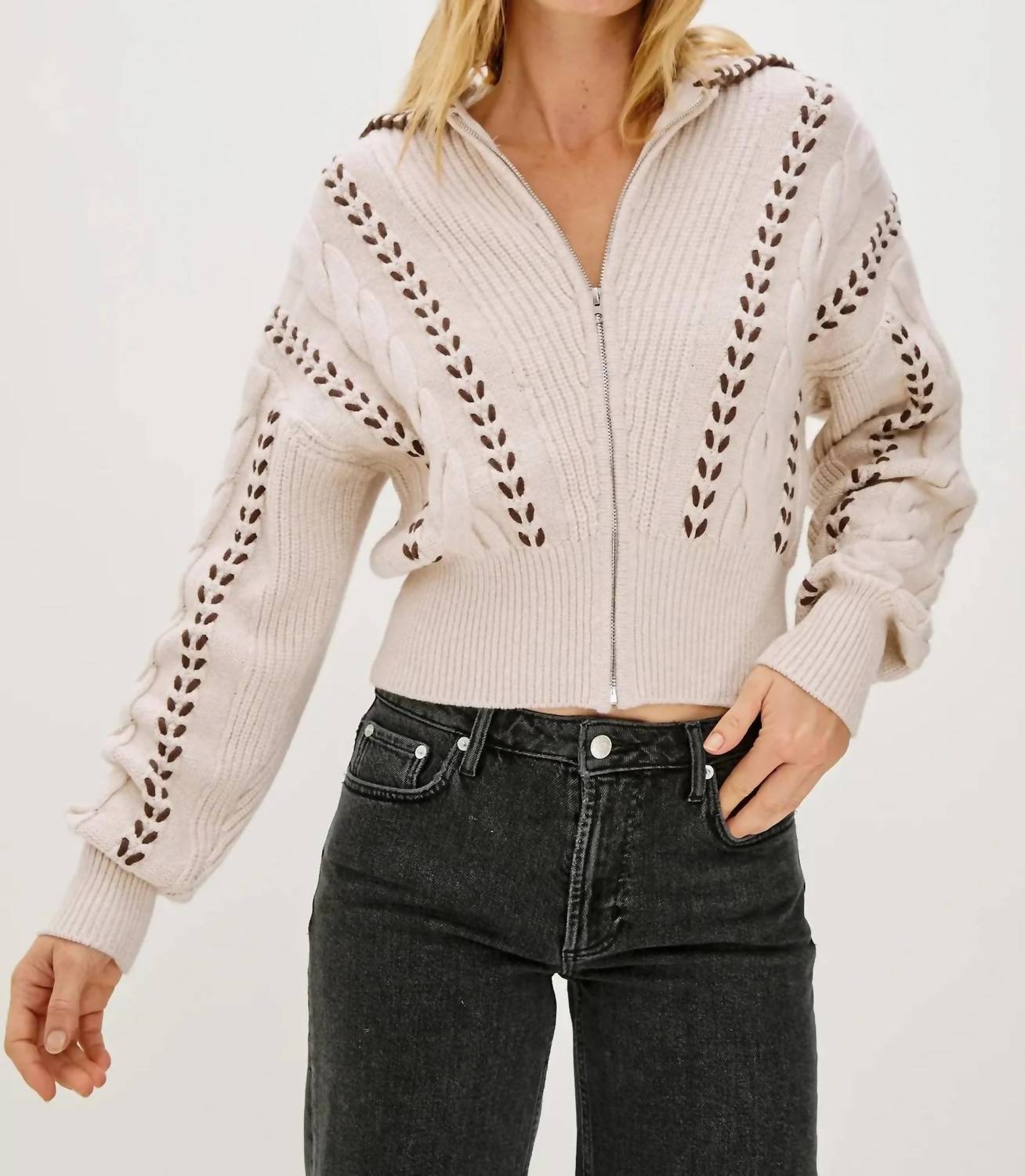 Rails - Lune Zip Up Cardigan