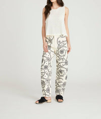 DRIFTWOOD Vineyard Barrel Jeans in cream - women's jeans