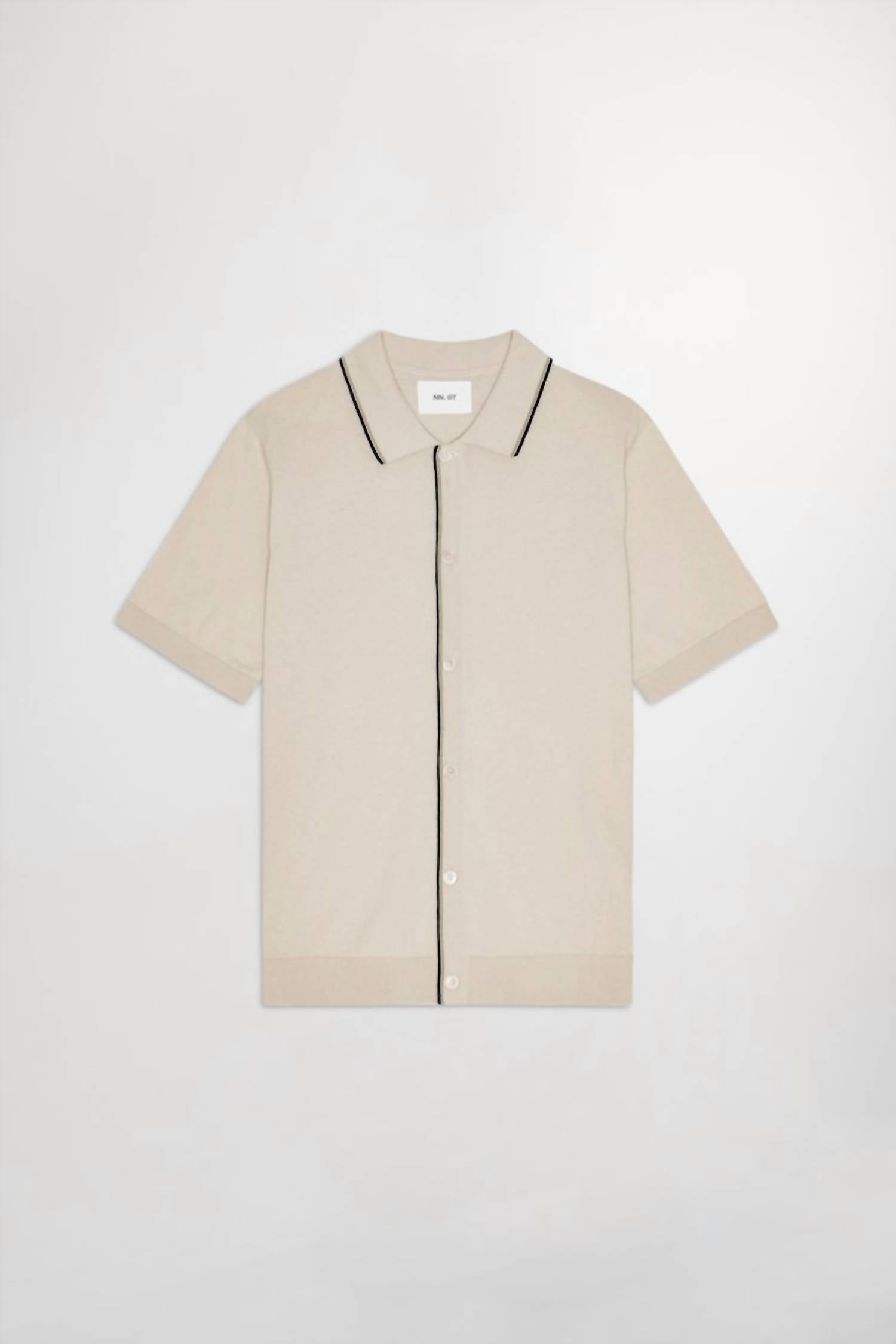 Nn07 - Nolan Button Up Polo Shirt
