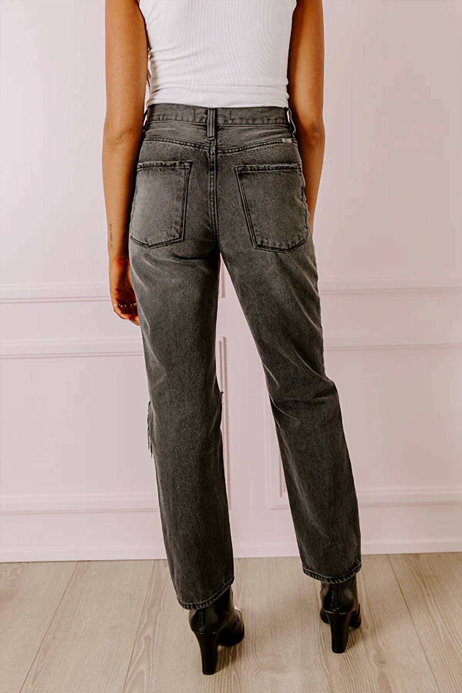 Kancan - Jackson High Waist Distressed Jeans