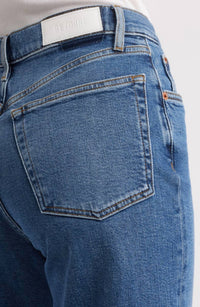 Re/Done - High Rise Wide Leg Crop Jean