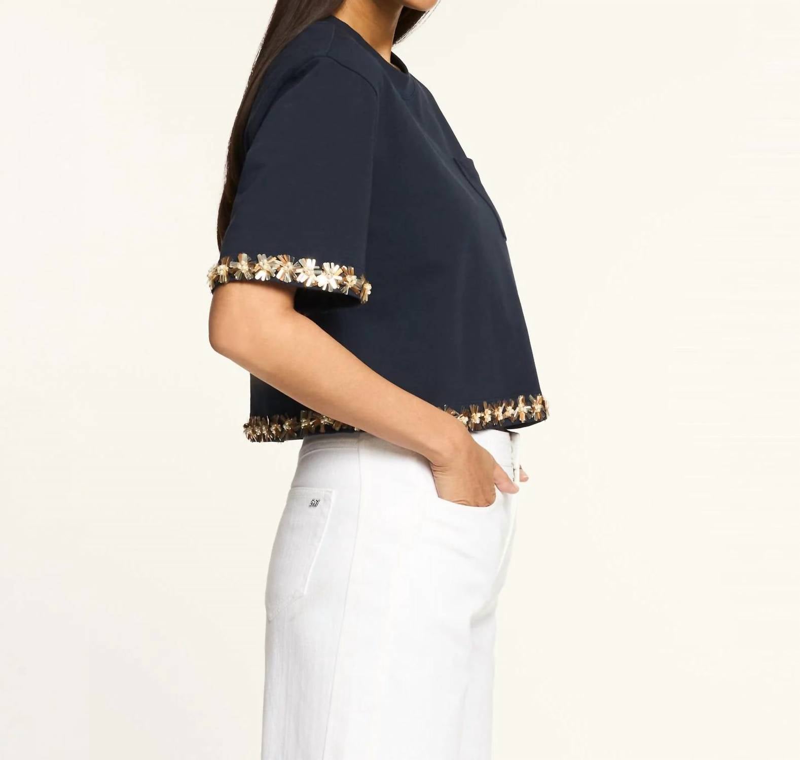 Cinq A Sept - Sunflare Florals Asa Top