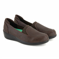 Andrea - Women's Leather Wedge Loafer