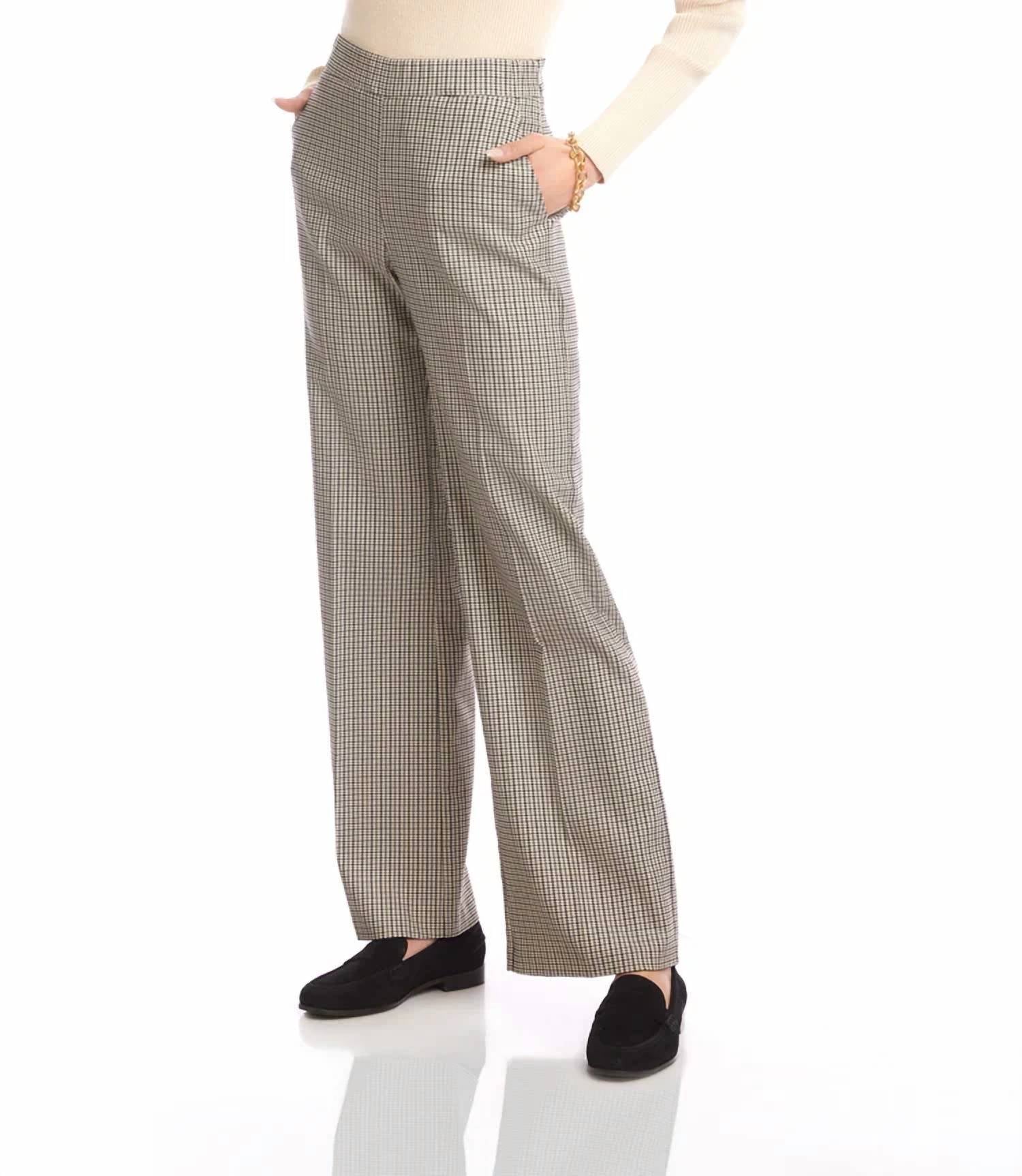 Karen Kane - Soraya Straight Leg Trousers