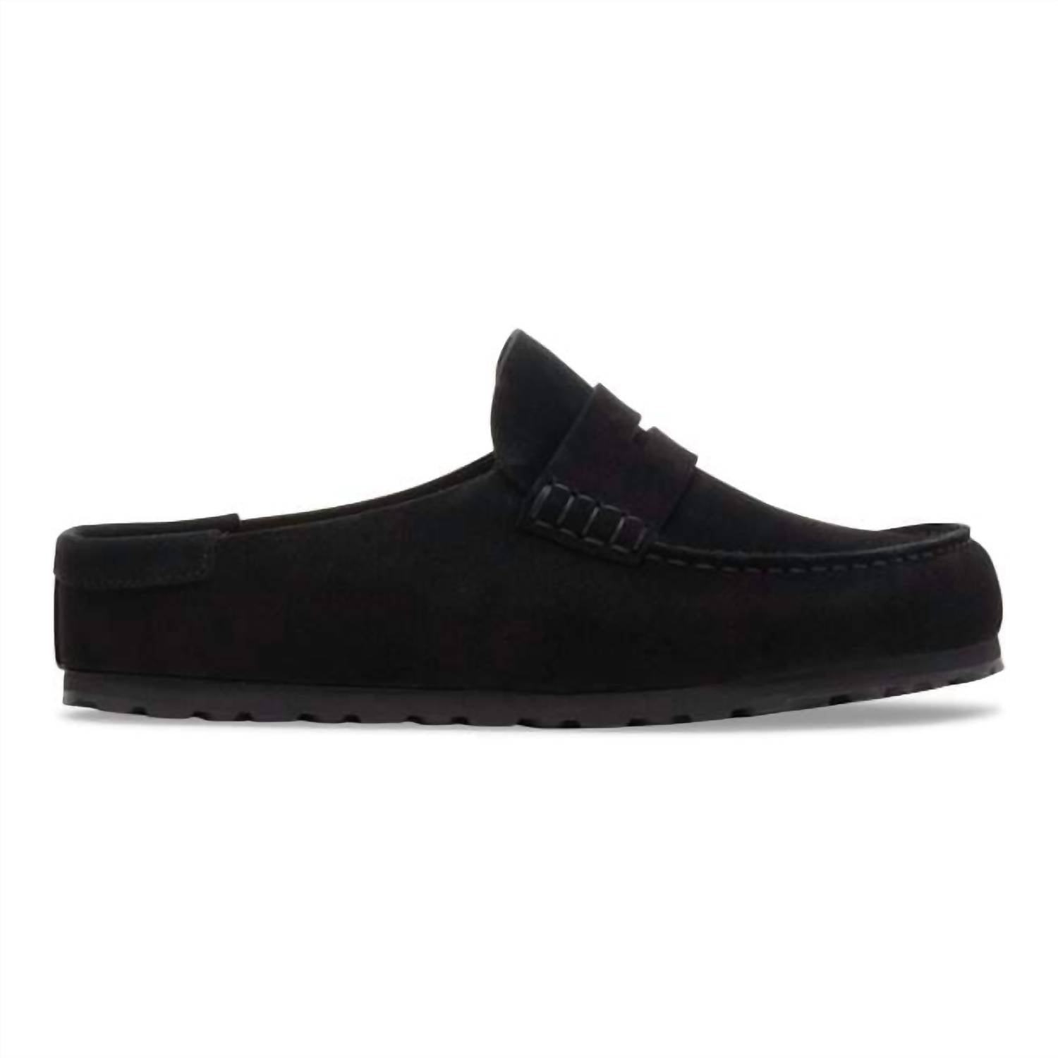 Birkenstock - Unisex Naples Wrapped Suede Leather Clogs