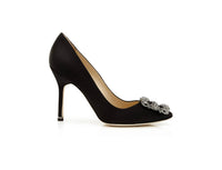 Manolo Blahnik - Women's Hangisi 105 Satin Pumps