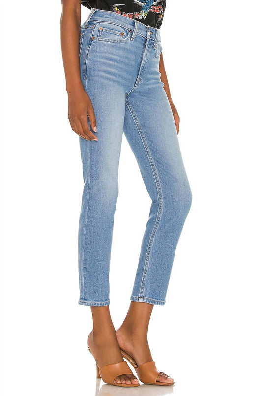 Re/Done - Originals 90s Mid Rise Ankle Crop Jean