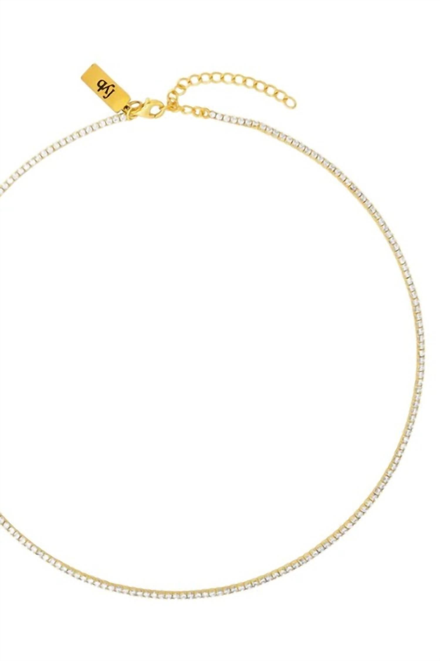 Fyb Jewelry - Women's Diana Tennis Necklace