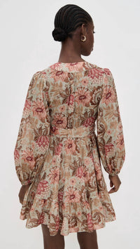 Zimmermann - Daylight Mini Wrap Frill Dress