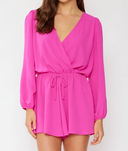 Fsl Apparel - Solid Airflow Surplice Romper