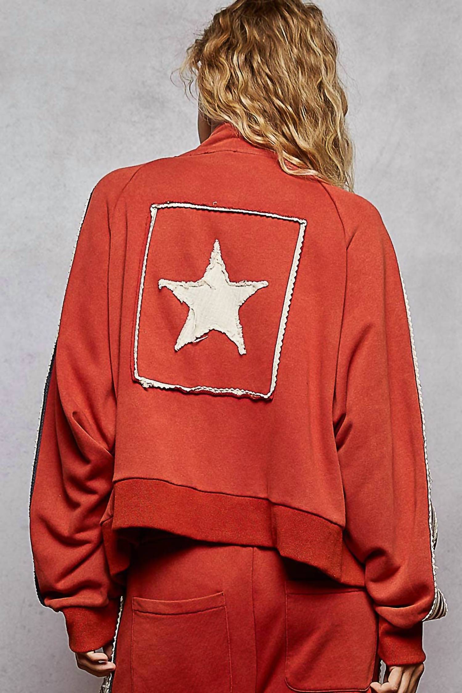 Pol - Starry Patch Jacket