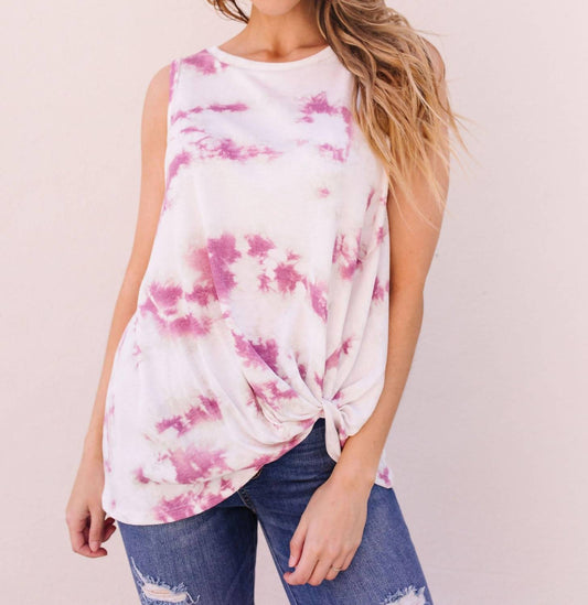 Tie Dye With A Twist Tank