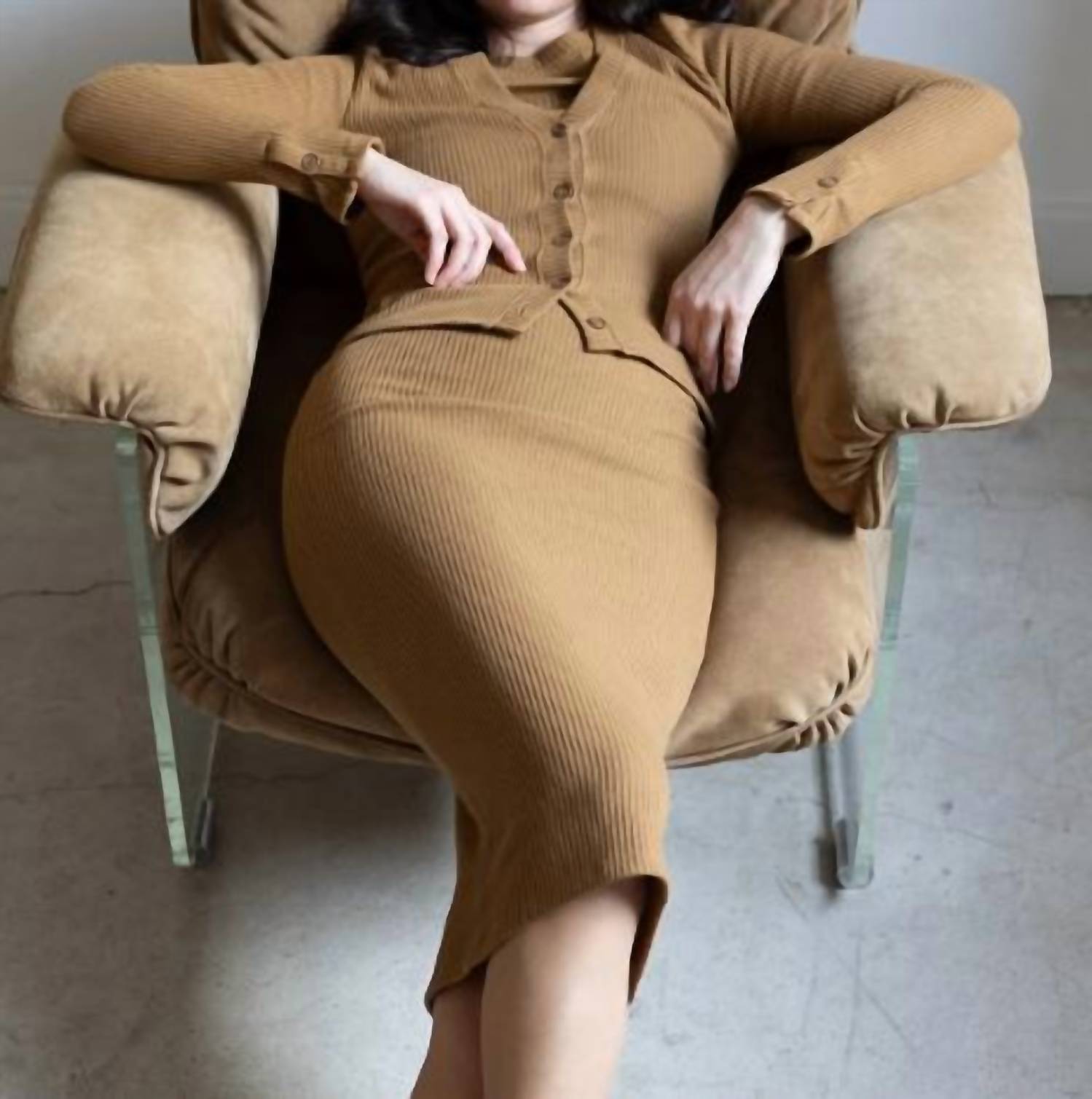 Pari Desai - Cassatt Ribbed Knit Cardigan