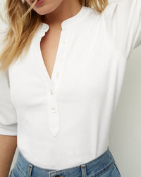 Veronica Beard - Coralee Puff Sleeve Top