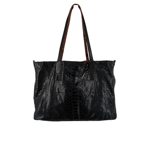 Alkimya - Women's Venice Python Reversible Tote Bag