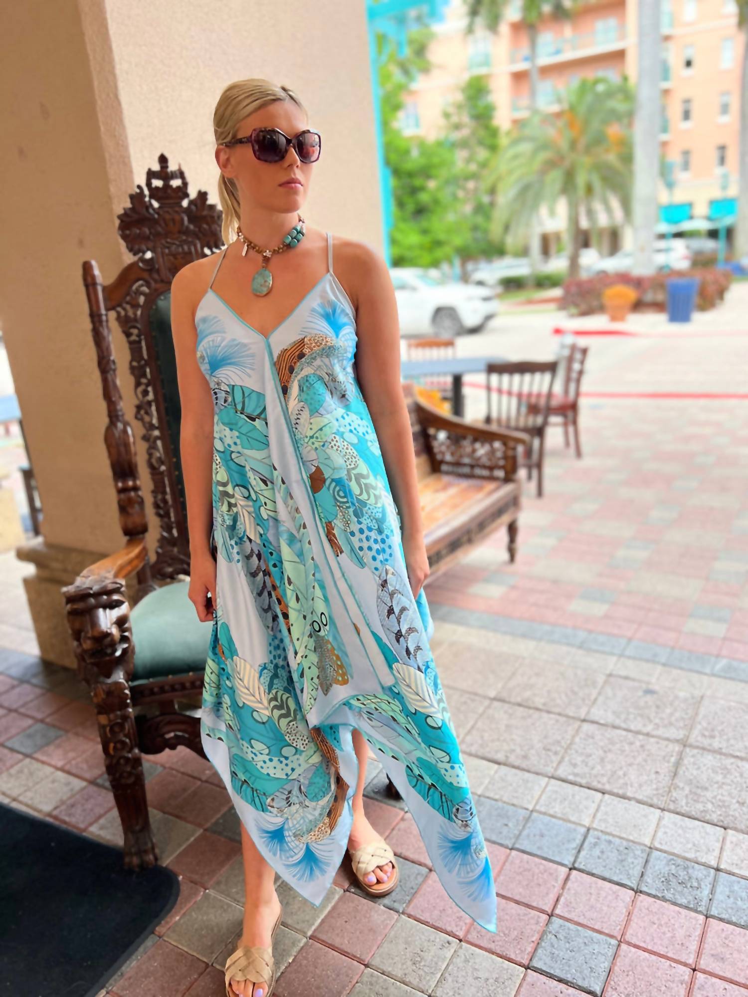 Stacy Bradley - Scarf Dress