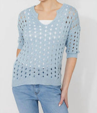 Frank Lyman - Lightweight Knitted Pullover Top