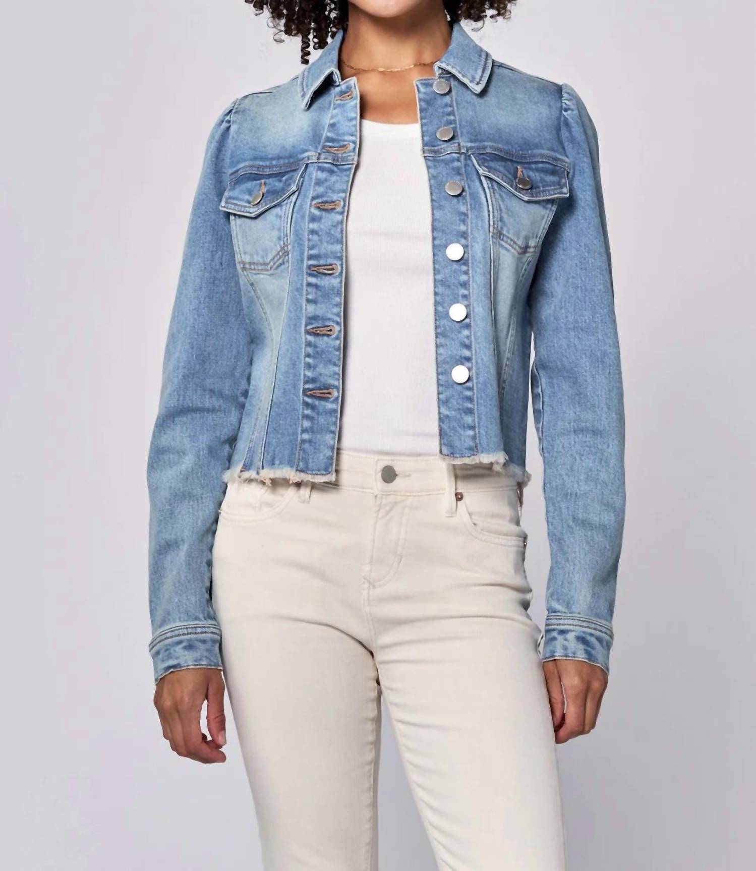 Dear John Denim - Roselyn Cut Off Jacket