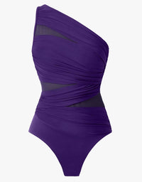Miraclesuit - One-shoulder One-piece Swimsuit