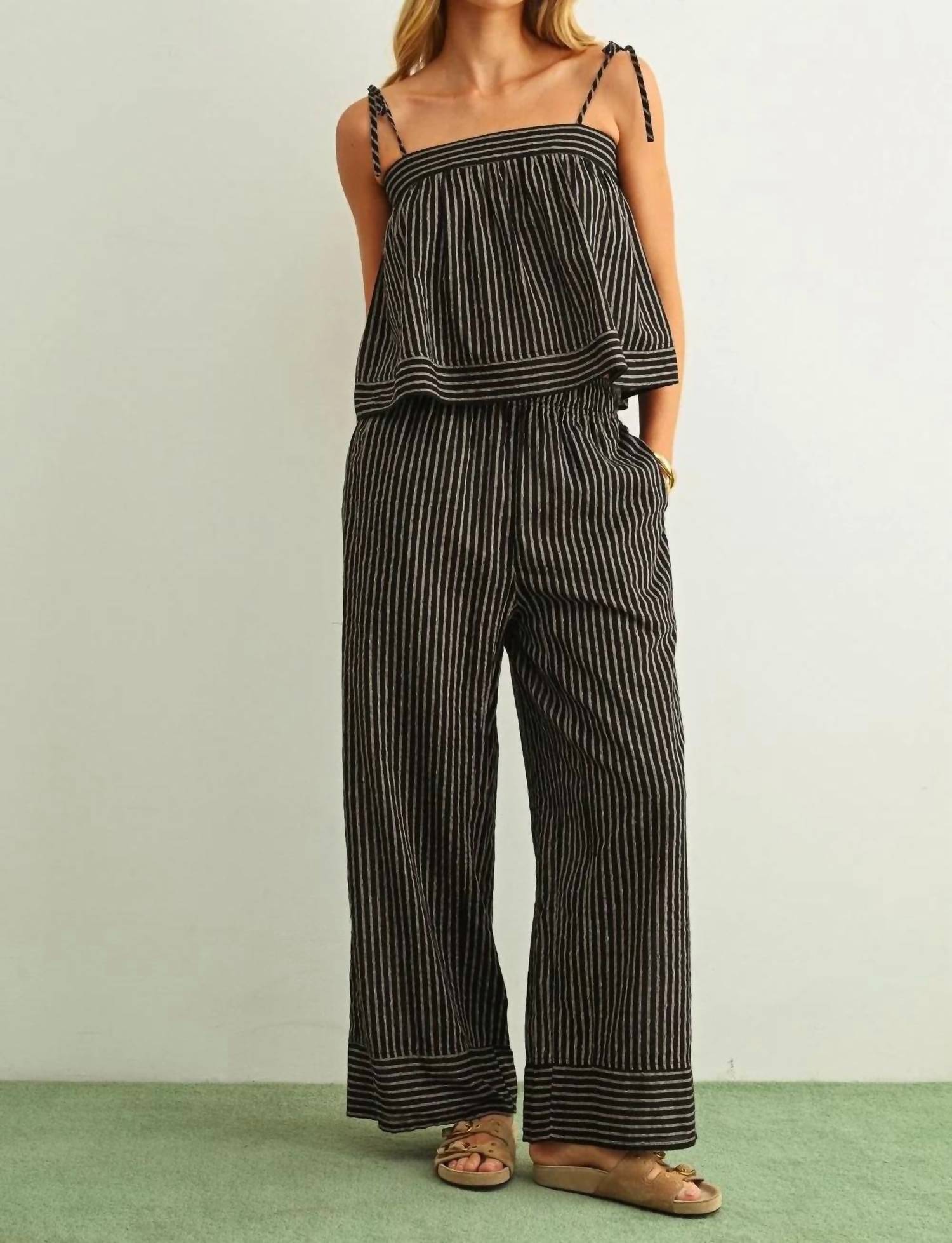 Miou Muse - Market Stripe Pants