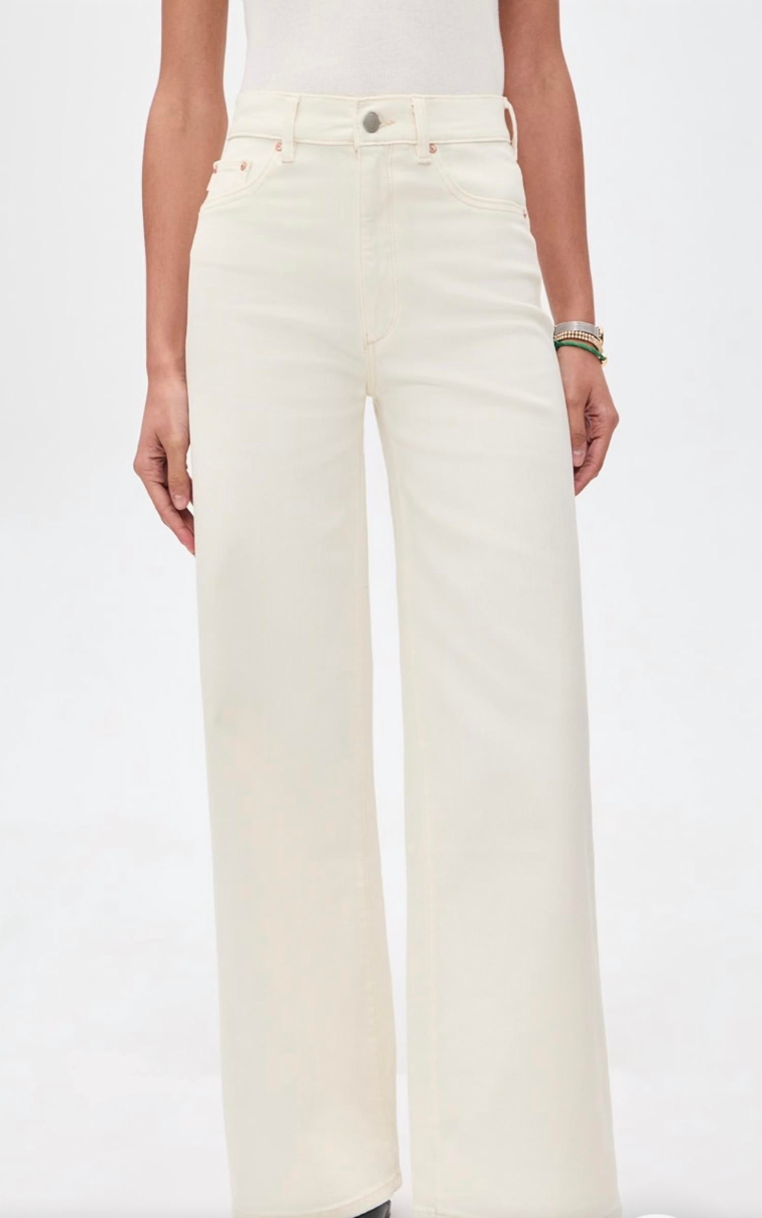 Dl1961 - Women'S - Hepburn Wide Leg High Rise Jeans - 31"