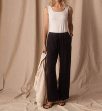 The Normal Brand - Sueded Costa Drawcord Pants