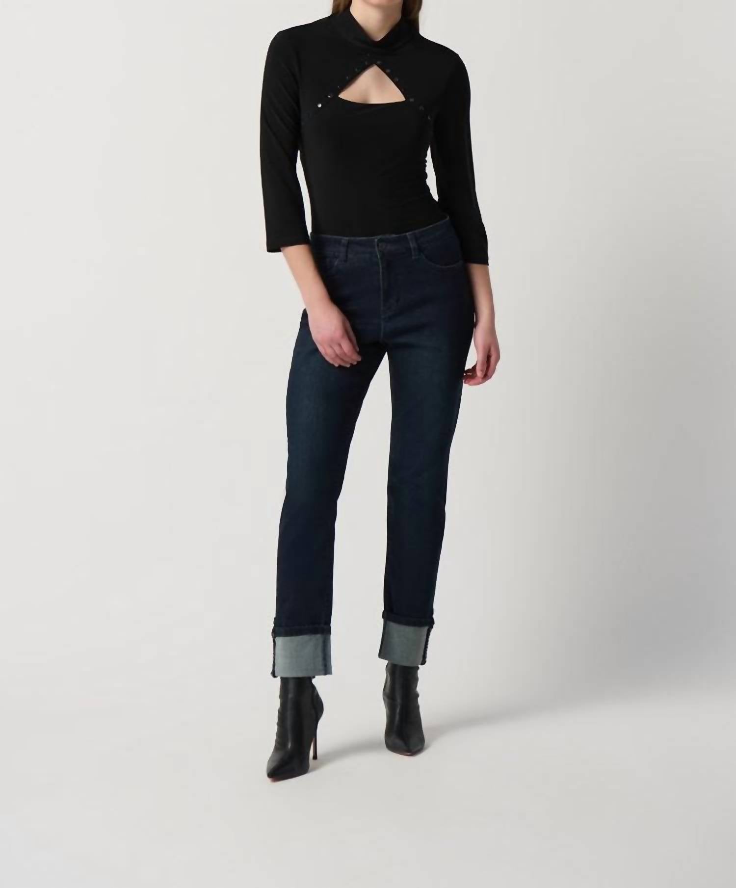 Joseph Ribkoff - Silky Knit Embellished Top