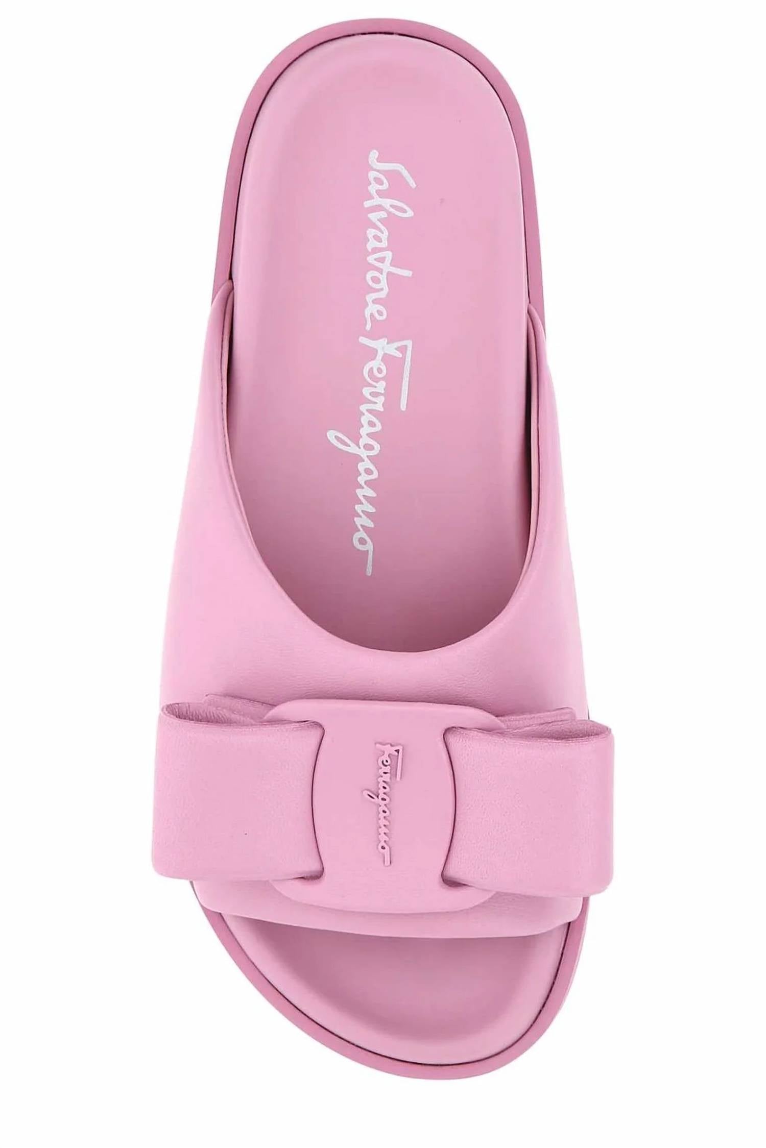 Salvatore Ferragamo - Women's Viva Pu Flip Flops