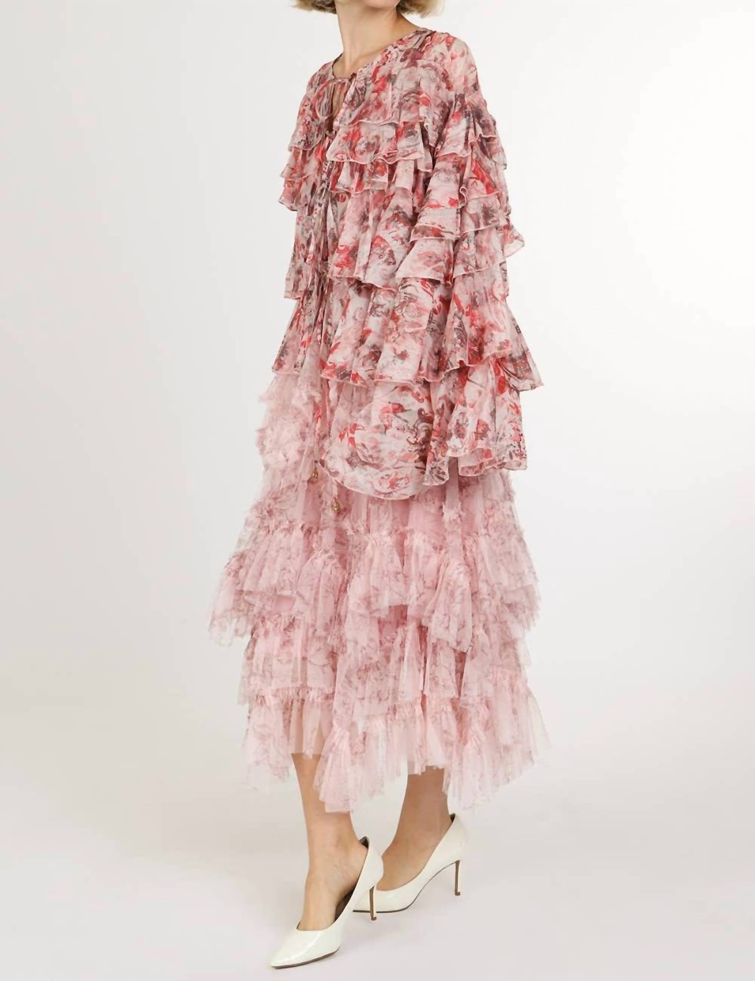 Beulahstyle - Parisan Tiered Maxi Skirt