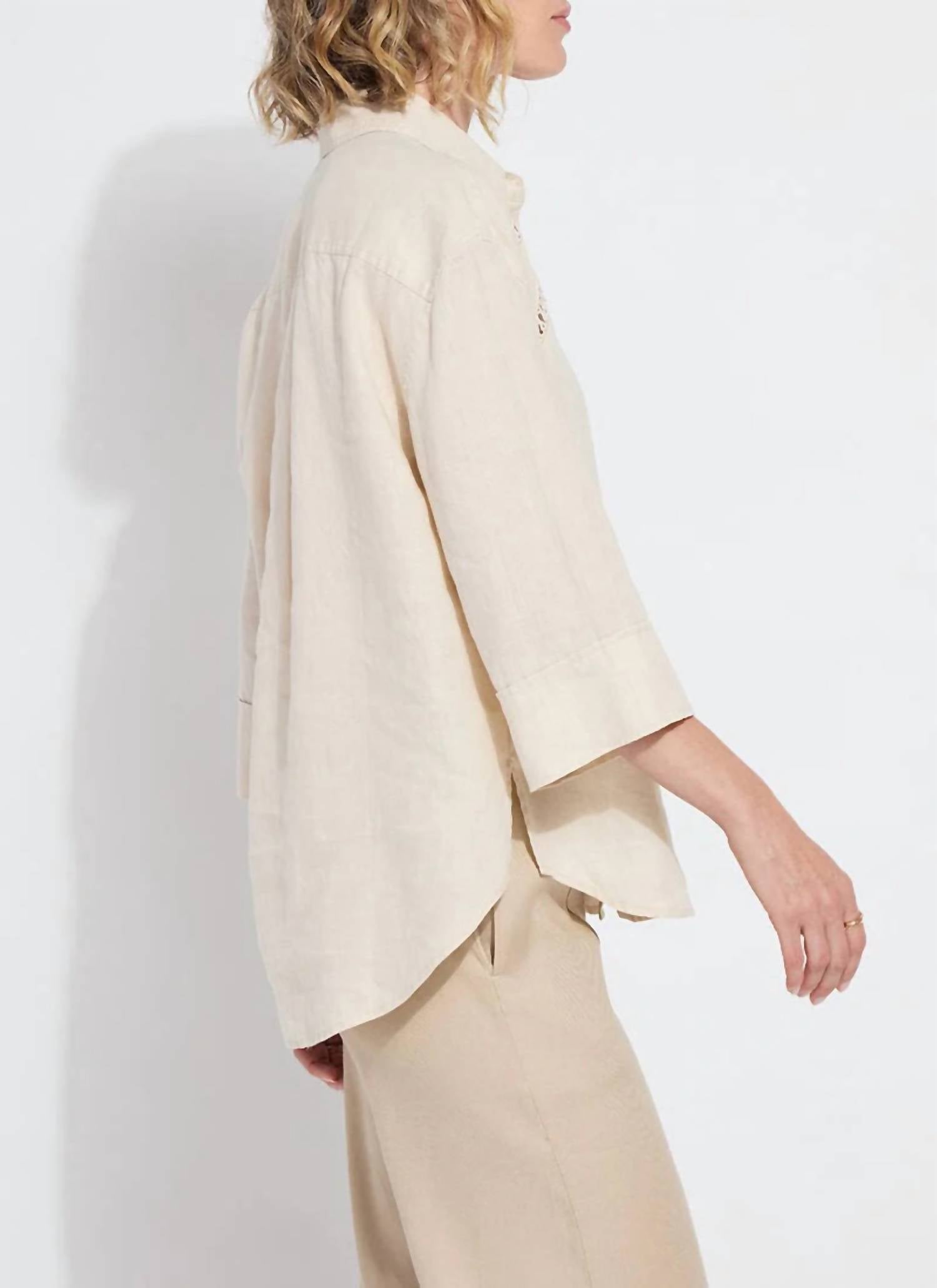 Lysse - Roxanna Embroidered Shirt