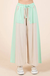 Mittoshop - Mint Wide Leg Pants
