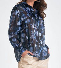 Elan - Women's The Watercolor Blouse