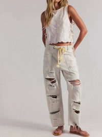 Free People - We The Free Moxie Pull-on Barrel Jeans
