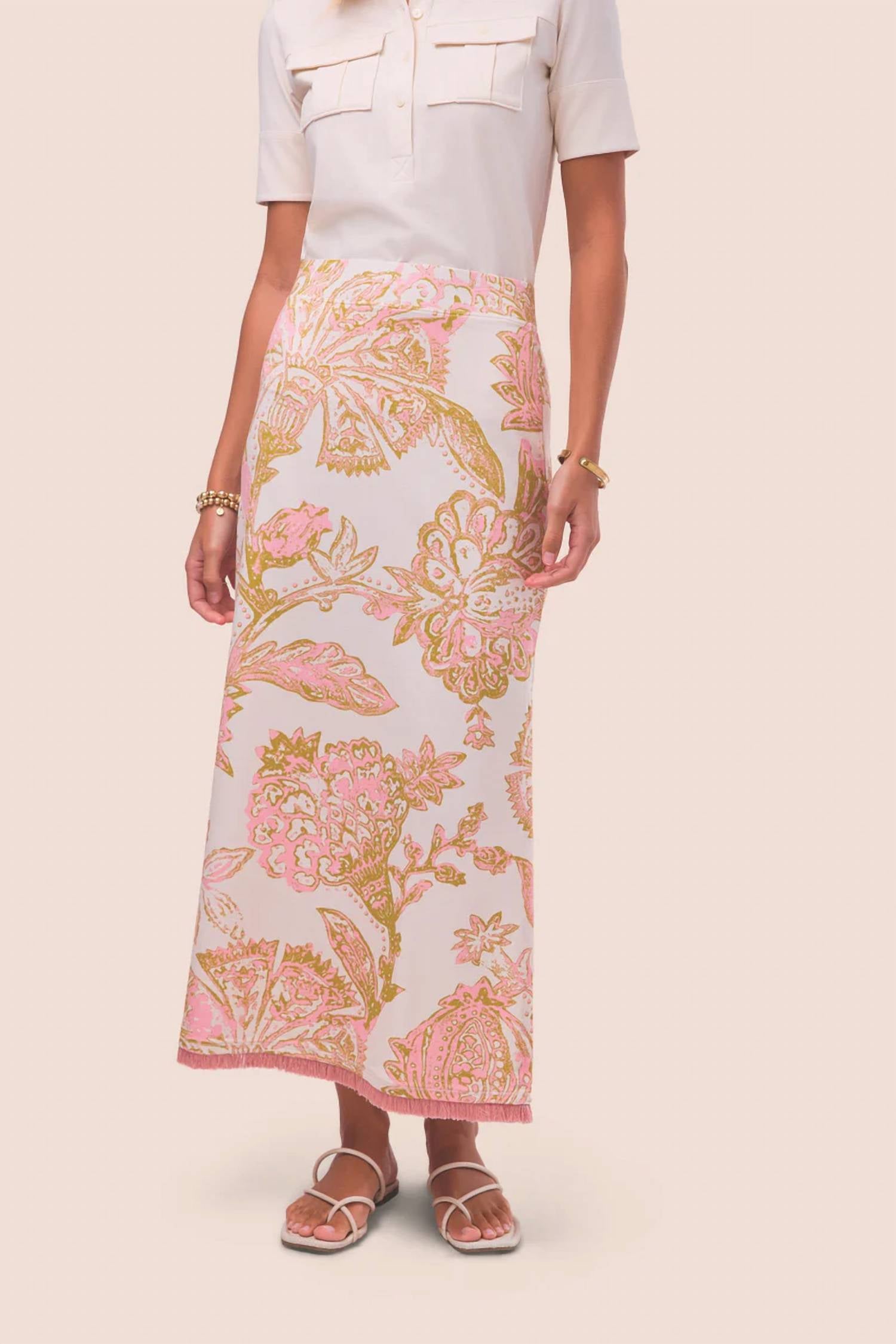 Spartina 449 - Castillo Jacobean Jersey Midi Skirt