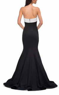 La Femme - Long Mermaid Evening Gown
