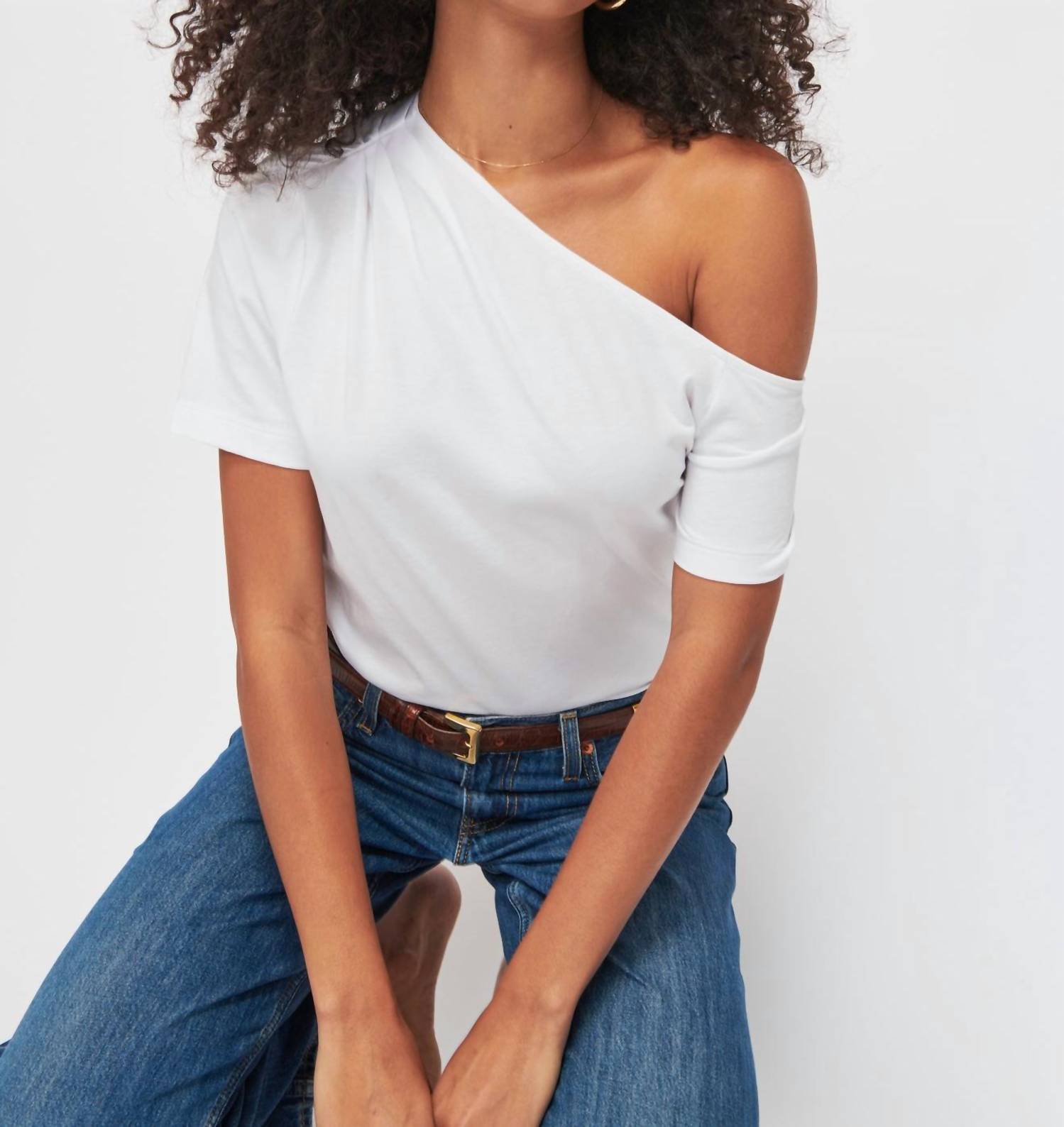 Nation Ltd - Randa Draped Tee