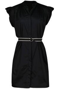 Bishop + Young - Mallorca Flutter Sleeve Mini Dress