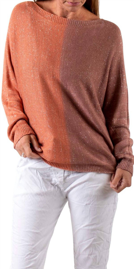 Gigi Moda - Argento Dual Toned Sweater